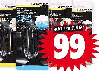 Dunlop autoluchtverfrisser