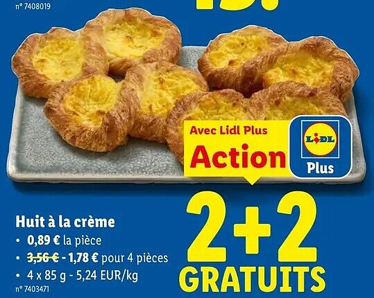 Huit à la crème