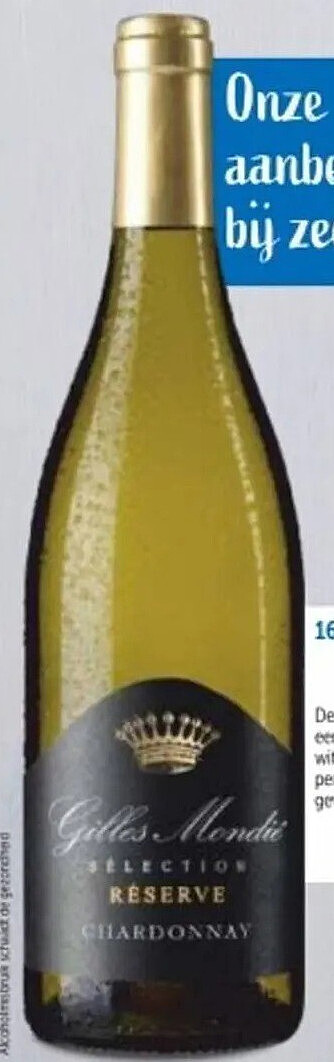 Gilles Mondié Chardonnay Réserve Pays d'Oc IGP