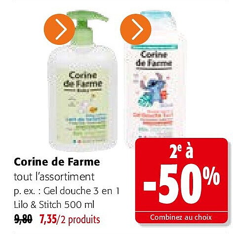 Corine de Farme Gel douche 3 en 1 Lilo & Stitch 500 ml