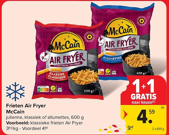 Frieten Air Fryer McCain