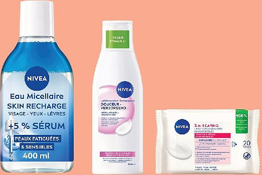 Produits Nivea de la gamme