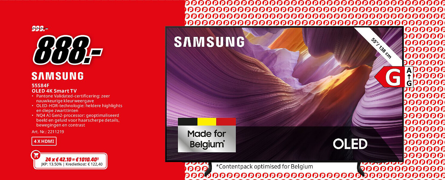 Samsung 55S84F OLED 4K Smart TV