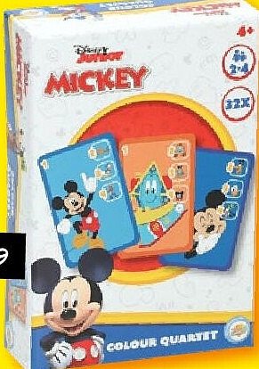Mickey Colour Quartett