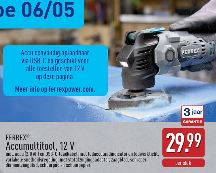 Accumultitool, 12V