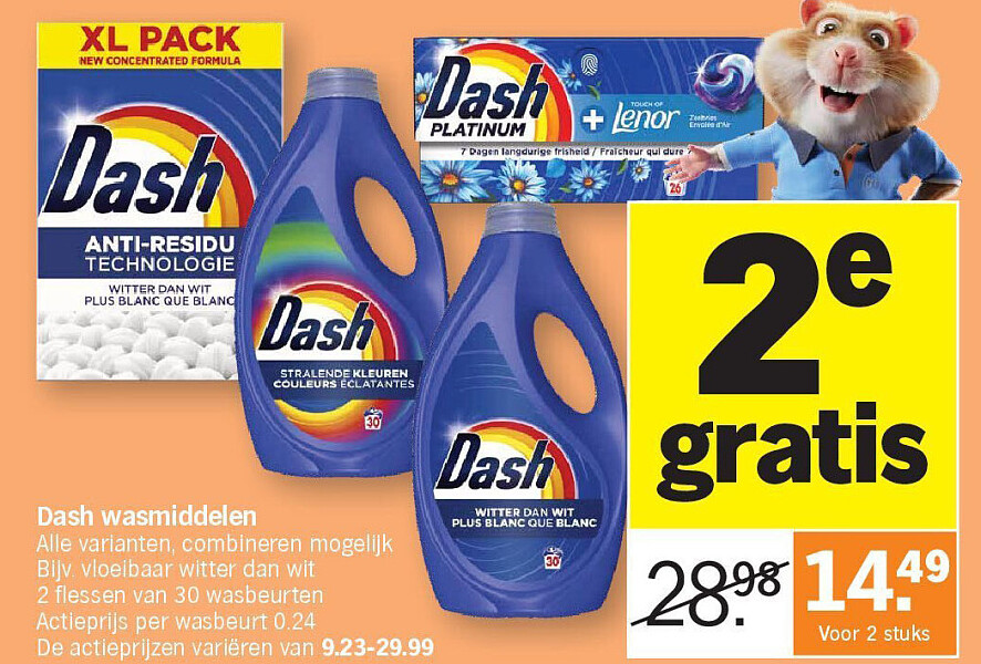 Dash wasmiddelen