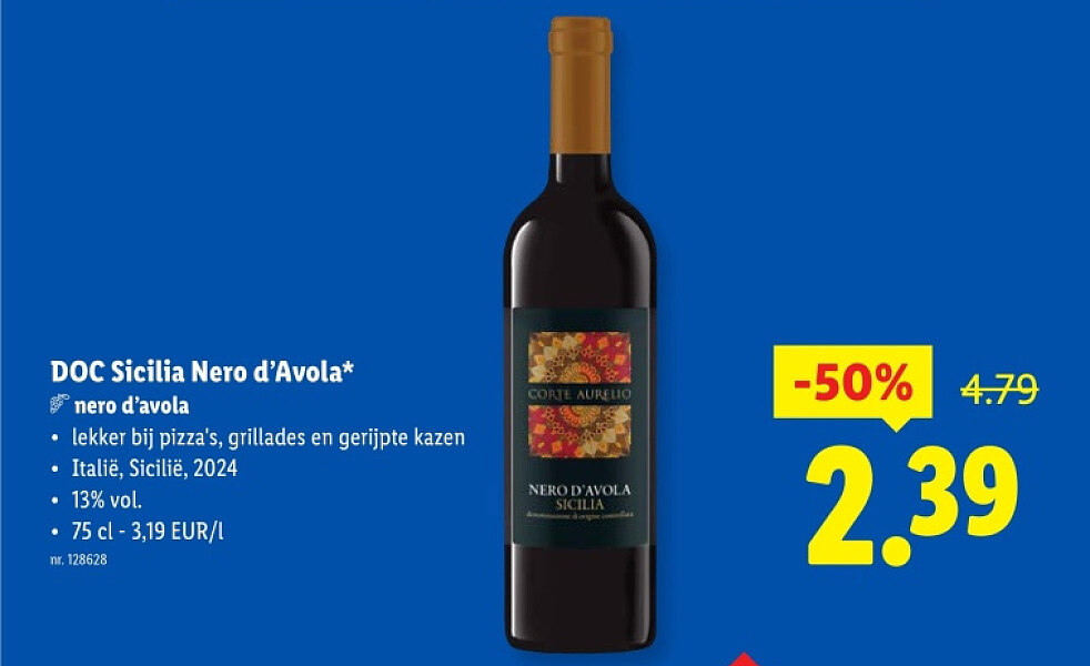 DOC Sicilia Nero d'Avola*