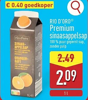 Premium sinaasappelsap