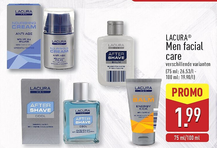 Men facial care