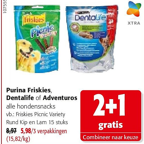 Friskies Picnic Variety Rund Kip en Lam 15 stuks
