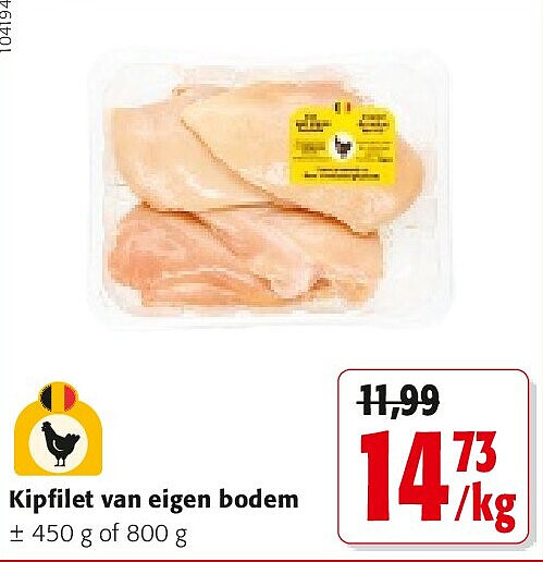 Kipfilet van eigen bodem