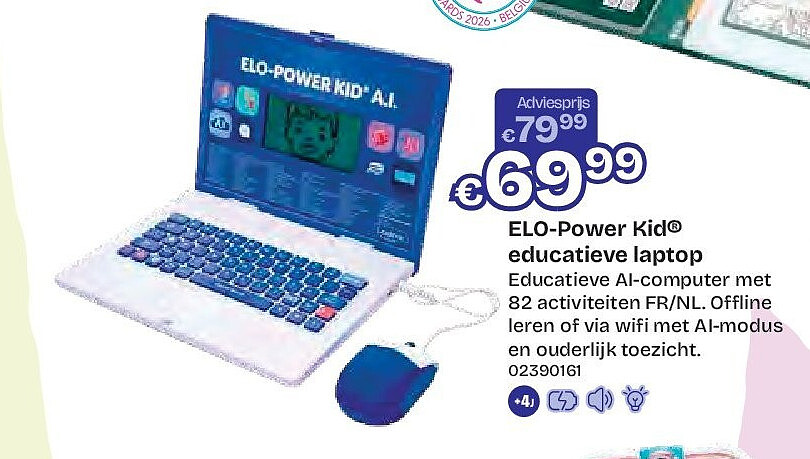 ELO-Power Kid® educatieve laptop