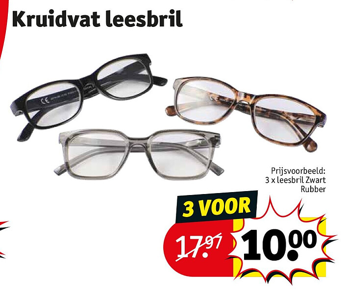 Kruidvat leesbril