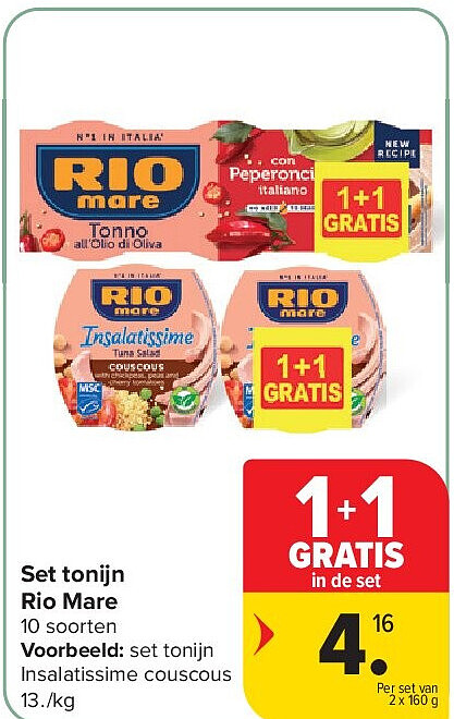 Set tonijn Rio Mare