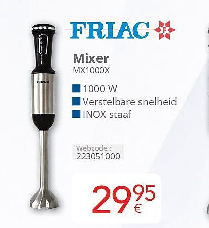 Friac Mixer MX1000X
