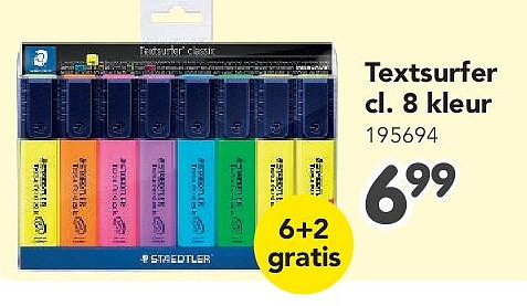 Textsurfer cl. 8 kleur 195694