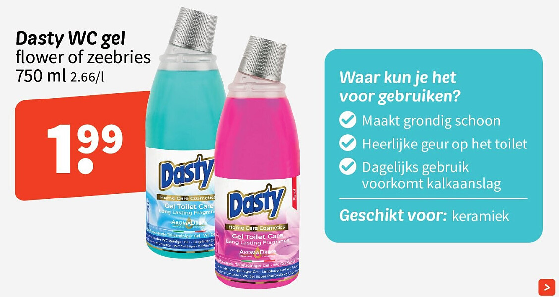 Dasty WC gel