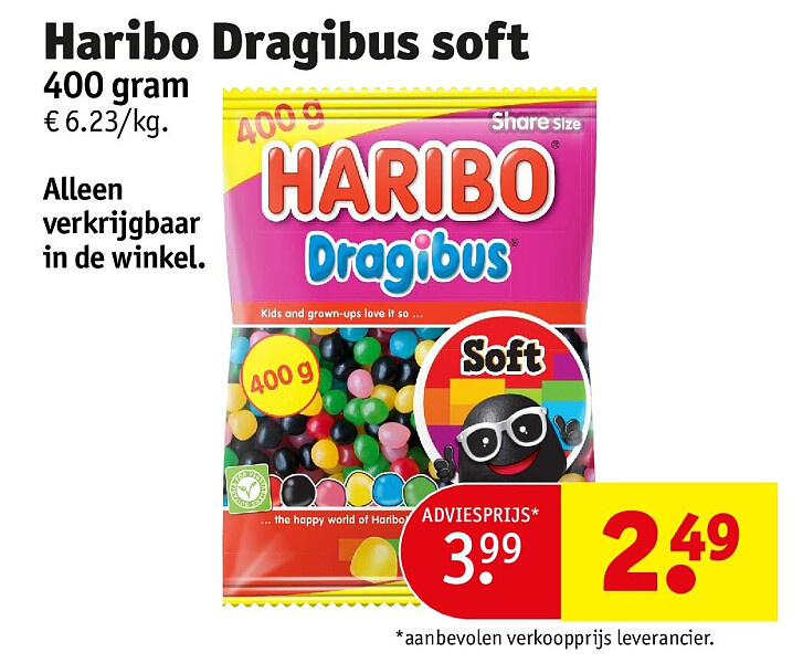 Haribo Dragibus soft