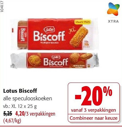 Lotus Biscoff XL 12 x 25 g