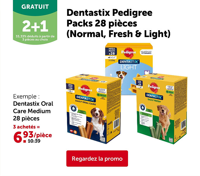 Dentastix Oral Care Medium 28 pièces