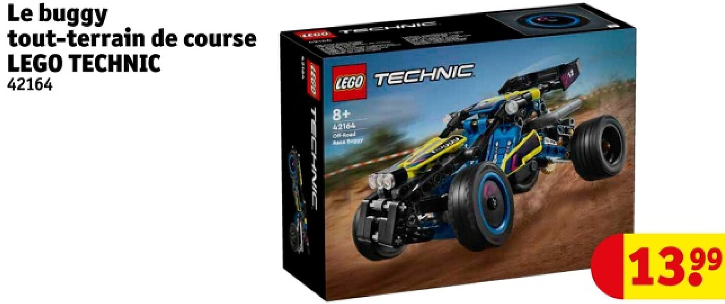 Le buggy tout-terrain de course LEGO TECHNIC 42164