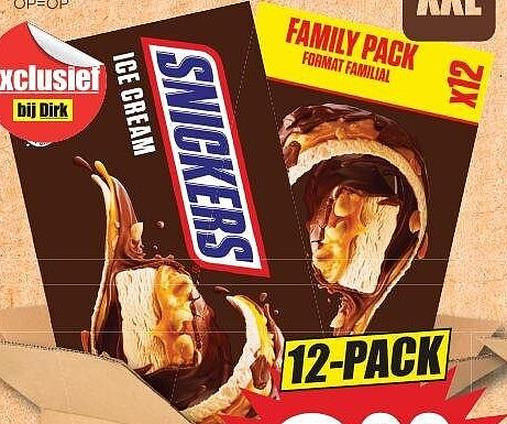 Snickers icebars XXL