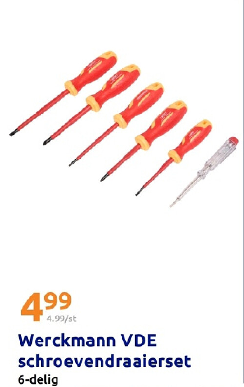 erckmann VDE schroevendraaierset