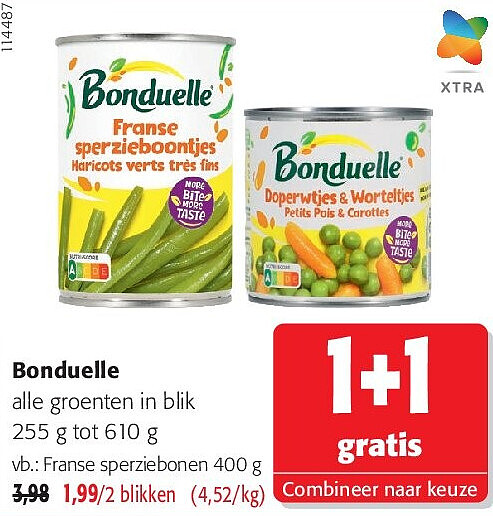 Bonduelle Franse sperziebonen 400 g