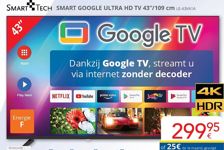 SMART ULTRA HD QLED TV 43 43PUS7800/12