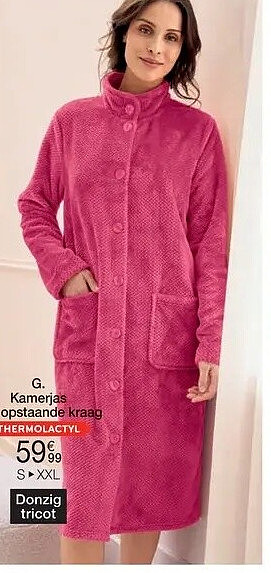 Kamerjas in fantasietricot Thermolactyl
