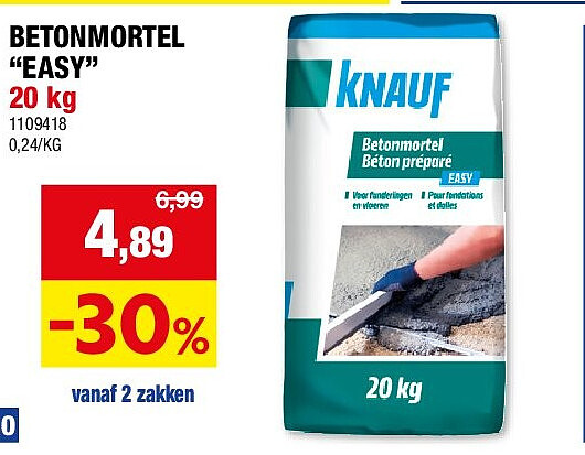 BETONMORTEL “EASY” 20 kg