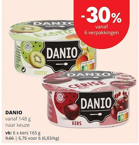 DANIO kers 165 g