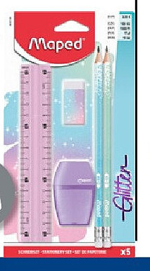 Maped schrijfset Glitter