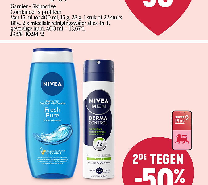 Deodorant, douchegel of haarverzorging