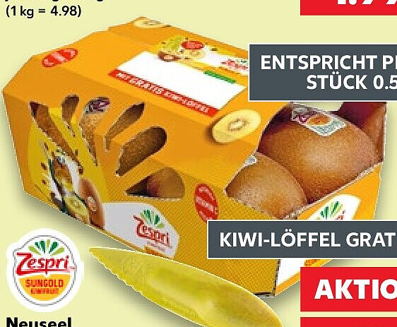 Neuseel. Kiwis gold