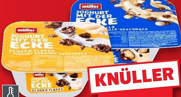 Müller Joghurt mit der Ecke