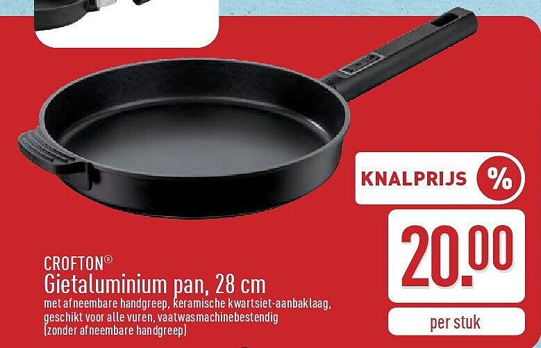 CROFTON® Gietaluminium pan, 28 cm