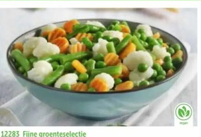 Fijne groenteselectie