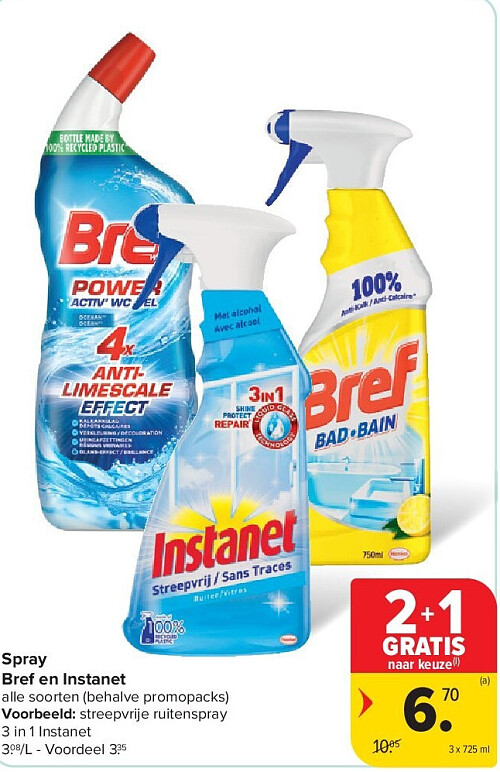 Spray Bref en Instanet