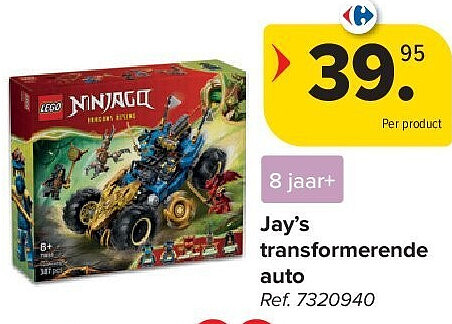 Jay’s transformerende auto