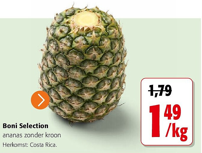 Boni Selection ananas zonder kroon