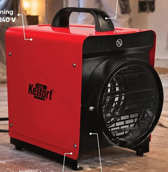 Kelfort Ventilatorkachel Nr. 40172