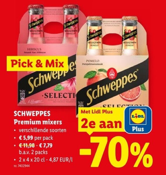 Premium mixers
