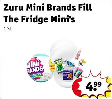 Zuru Mini Brands Fill The Fridge Mini's