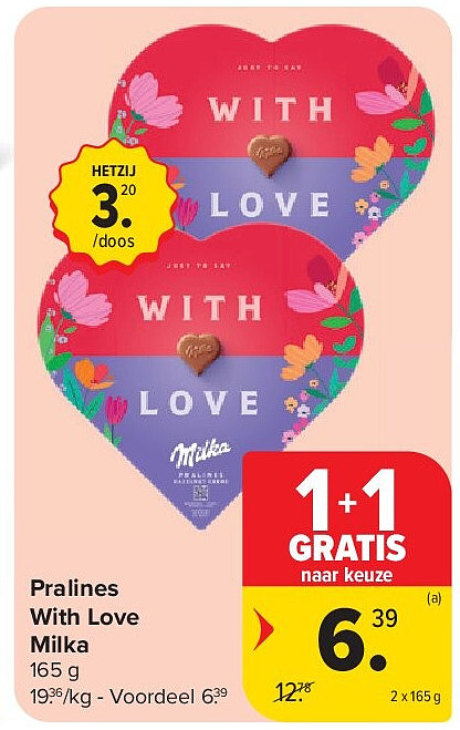 Pralines With Love Milka