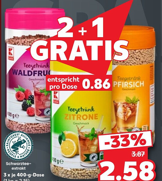 K-Classic Instant-Teegetränk
