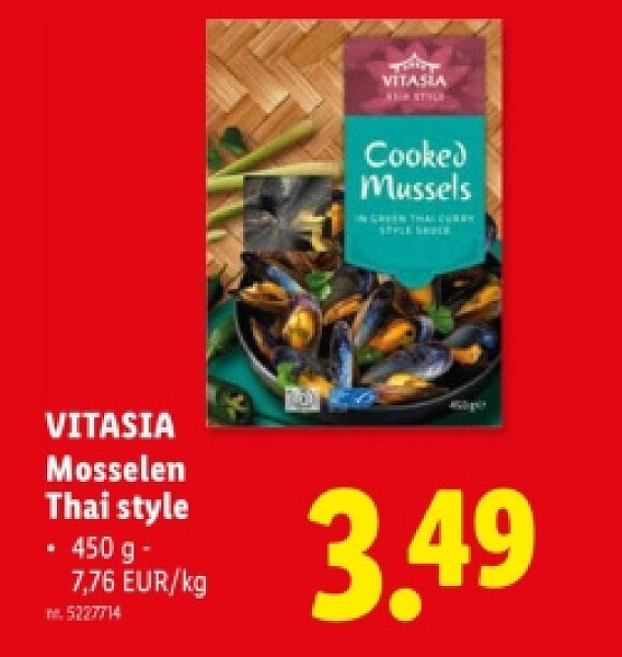 Mosselen Thai style