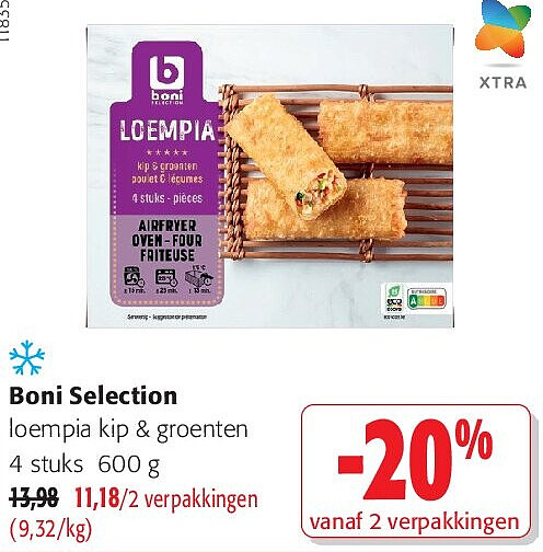 Boni Selection loempia kip & groenten 4 stuks 6