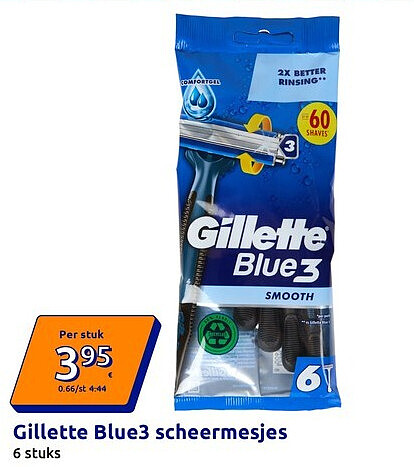 Gillette Blue3 scheermesjes