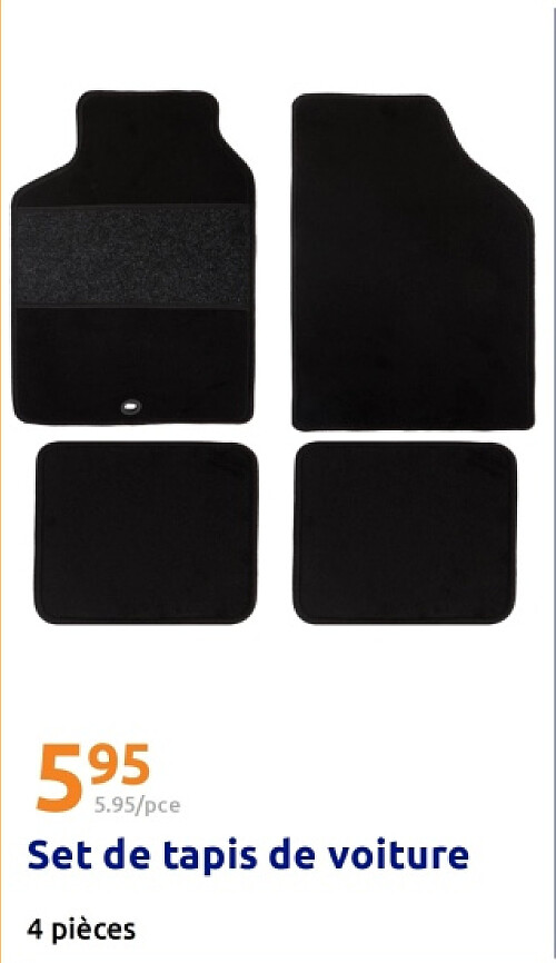 Set de tapis de voiture